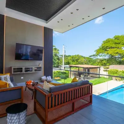 Luxurious Listed New Villa With 5 Br- 6 Bt In Sosua