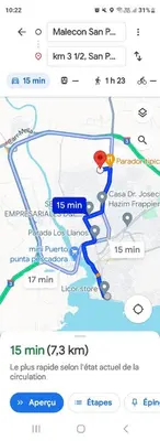 a map showing the approximate location of the intersection at SUISSE . CH APPARTEMENT in San Pedro de Macorís