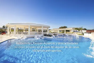 a picture of a swimming pool in a resort at Ocean Villas, Campo Del Mar in Sosúa