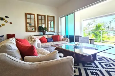 Gallery image of 3 BR beach front apt at playa bonita aquamarine building #202 in Las Terrenas