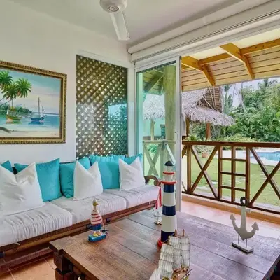 Serene Beach Haven In Las Terrenas