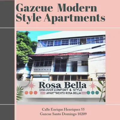 a flyer for the savage modern style apartments at Departamento Estrella en Santo Domingo in Santo Domingo