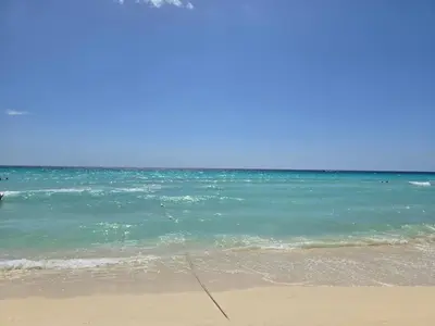 a kite on the beach near the ocean at Cabrera 6 in Cabrera