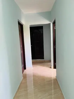 an empty room with white walls and black doors at Villa Rosa Bella Perfect for families or groups in Palmar de Ocoa