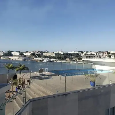 Modern Colonial Water View