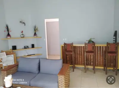 a living room with a couch and some chairs at La Mansion en SAJOMA Villa 15 3br with private Pool in San José de Las Matas