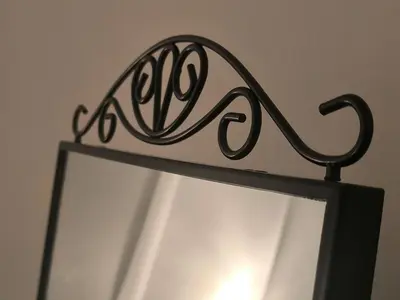 a mirror with the word ego on top of it at Cana Esmeralda in Punta Cana