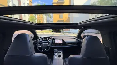 a view of the dashboard of a car at Luxury Apartment-PRIVATE Patio & BBQ-Near Airport in Santiago de los Caballeros