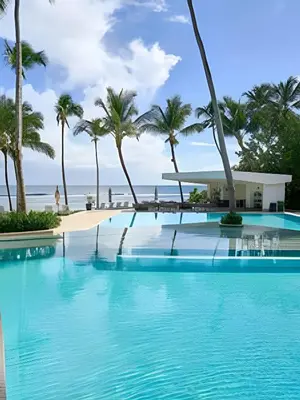 Gallery image of Caribbean Sea Waves View, Beachfront Apt. in La Puntica de Juan Dolio