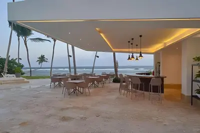 Gallery image of Caribbean Sea Waves View, Beachfront Apt. in La Puntica de Juan Dolio