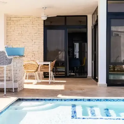 Newly built 2 bedroom 2 bath private pool villa!