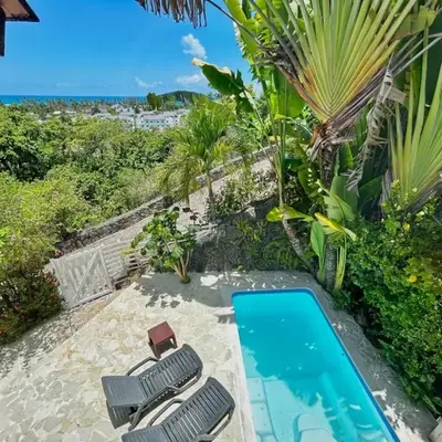 Hilltop Dominican Villa with Pool and Big Terrace