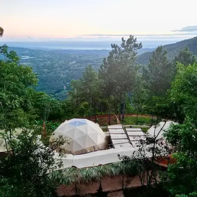 Eco Domes Couples Getaway - Waterfall and Mountain Views