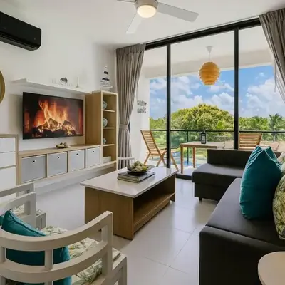 Stylish 2BD Apt in Cocotal