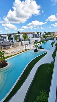 an image of a swimming pool at a resort at Green Oasis in La Laguna