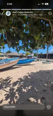 a picture of some boats on the beach at Maravilla Bayahibe , Stylish Apartment, Pool a Wifi in Bayahibe
