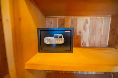 a picture of a camera on a shelf in a room at Luxury 2BR Villa next to Santa Fe in Sosúa