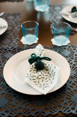 a white plate with a cake on a table at Ocean View Villa/Luxury Puerto Bahia Resort/Samaná in Santa Bárbara de Samaná