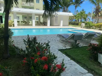 Gallery image of apartamento con piscina con vista al mar in La Francia