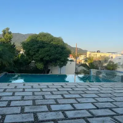 Villa las orquídeas terraza y piscina grande