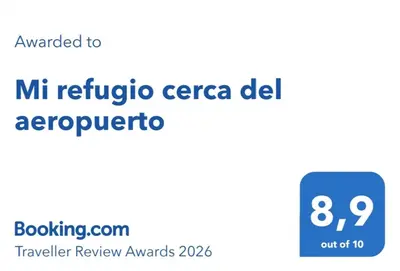 a screenshot of a cell phone with the mri reflexivo erica del app at Mi refugio cerca del aeropuerto in Santo Domingo