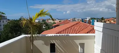 a view of a city from the roof of a building at Venere Bayahibe by Mireya in Bayahibe