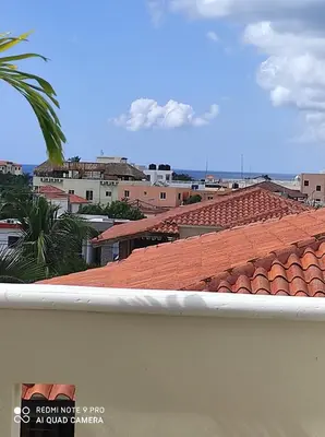 a view of a city from the roof of a building at Venere Bayahibe by Mireya in Bayahibe
